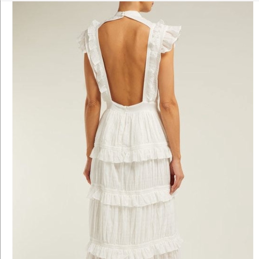 Sir the Label Aurelie open back dress